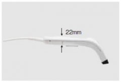 輕質、緊湊型設計，握把厚度22mm，主機重量約85g